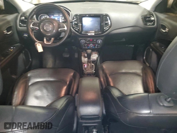 2018 Jeep Compass Limited with VIN 3C4NJDCBXJT222508, listed as a Copart auction lot 48027175 with 81,575 mi miles and Clean Title. Bid and sale history available at DreamBid. Image 8.