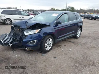 2016 Ford Edge SEL with VIN 2FMPK3J97GBB02701, listed as a IAAI auction lot 41104784 with 95,510 mi miles. Bid and sale history available at carsss.com. Image 16.