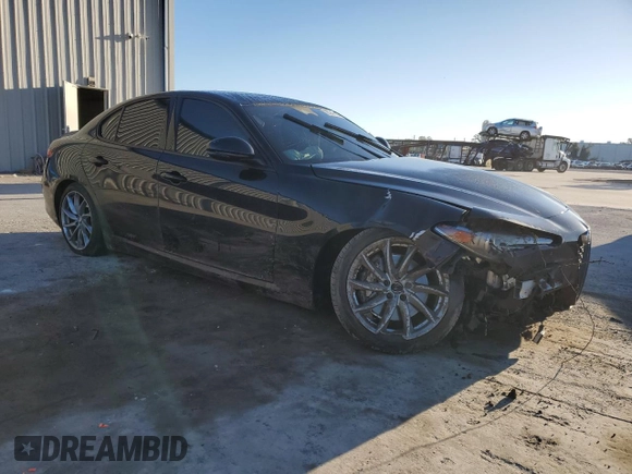 2022 Alfa Romeo Giulia with VIN ZARFAMAN8N7659604, listed as a Copart auction lot 88240735 with 54,903 mi miles and Non repairable. Bid and sale history available at DreamBid. Image 4.