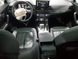 2022 Audi Q5 S line Premium Plus with VIN WA1EAAFY2N2120863, listed as a Copart auction lot 58784045 with 35,020 mi miles and Salvage title. Bid and sale history available at DreamBid. Image 8.