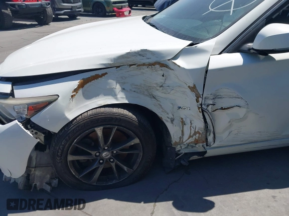 2017 Infiniti Q50 Signature Edition with VIN JN1EV7AP6HM743944, listed as a IAAI auction lot 41701528 with 73,747 mi miles and . Bid and sale history available at DreamBid. Image 6.