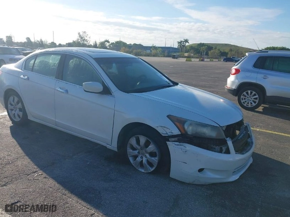 2010 Honda Accord Sdn EX-L with VIN 5KBCP3F81AB016557, listed as a IAAI auction lot 41682652 with 186155 miles. Bid and sale history available at carsss.com. Image 1.
