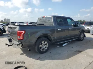 2015 Ford F-150 XL with VIN 1FTEW1CP9FFB87506, listed as a Copart auction lot 60052325 with 262,205 mi miles and Salvage title. Bid and sale history available at DreamBid. Image 3.