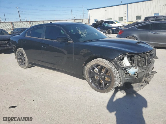 2023 Dodge Charger R/T with VIN 2C3CDXCT8PH576560, listed as a Copart auction lot 49092585 with 15,749 mi miles and Salvage Title. Bid and sale history available at carsss.com. Image 4.