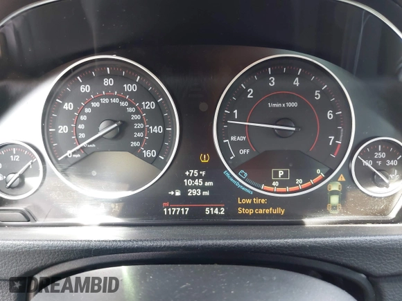 2014 BMW 3 Series 328i xDrive with VIN WBA3B5C51EP543588, listed as a IAAI auction lot 42105211 with 117,717 mi miles and . Bid and sale history available at DreamBid. Image 7.