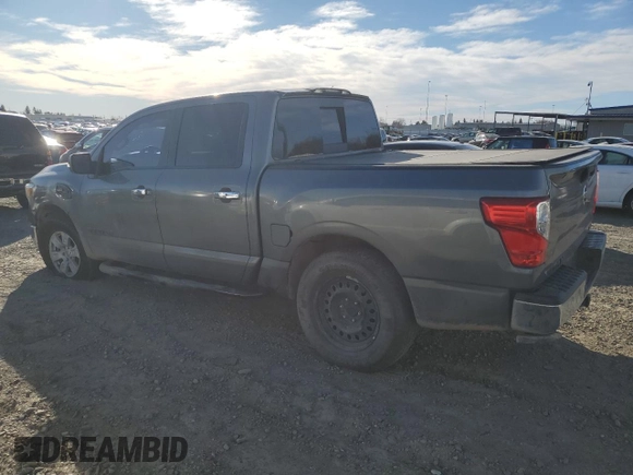 2017 Nissan Titan SV with VIN 1N6AA1EK4HN546507, listed as a Copart auction lot 88555005 with 92,276 mi miles and Salvage title. Bid and sale history available at DreamBid. Image 2.
