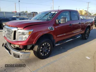 2016 Nissan Titan XD PRO-4X with VIN 1N6BA1F46GN516606, listed as a Copart auction lot 81097854 with 38,097 mi miles and Salvage Title. Bid and sale history available at carsss.com. Image 1.
