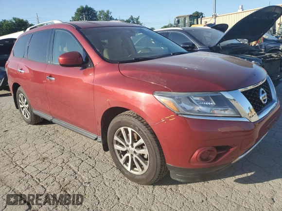 2015 Nissan Pathfinder S с VIN 5N1AR2MM4FC689286, выставлен на аукционе Copart как лот 57658074 с пробегом 90 363 миль миль и Списание • Salvage title. История ставок и продаж доступна на DreamBid. Изображение 4.