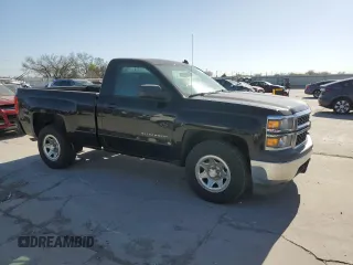2014 Chevrolet Silverado 1500 Work Truck with VIN 1GCNCPEH7EZ143261, listed as a Copart auction lot 48969925 with 109,064 mi miles and Clean Title. Bid and sale history available at DreamBid. Image 4.