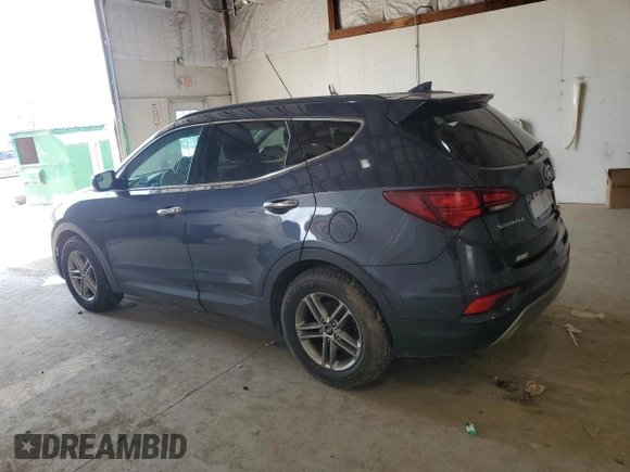 2018 Hyundai Santa Fe 2.4L with VIN 5NMZUDLB8JH052641, listed as a Copart auction lot 62904915 with 112,471 mi miles and Clean title. Bid and sale history available at DreamBid. Image 2.