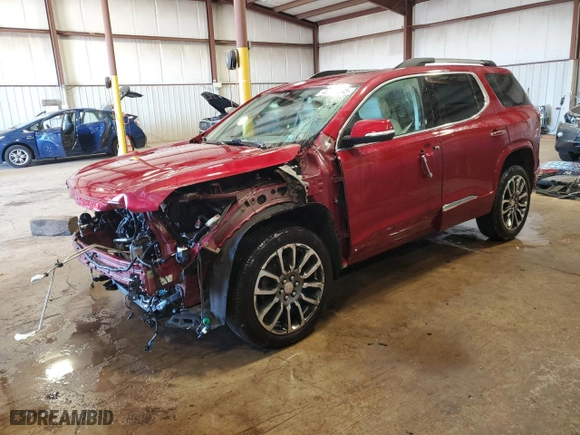 2020 GMC Acadia Denali with VIN 1GKKNXLS0LZ117582, listed as a Copart auction lot 48220545 with 76,232 mi miles and Salvage Title. Bid and sale history available at carsss.com. Image 1.