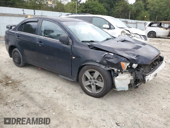 2008 Mitsubishi Lancer DE with VIN JA3AU26U78U037113, listed as a Copart auction lot 74549944 with Not Provided miles and Salvage Title. Bid and sale history available at carsss.com. Image 4.