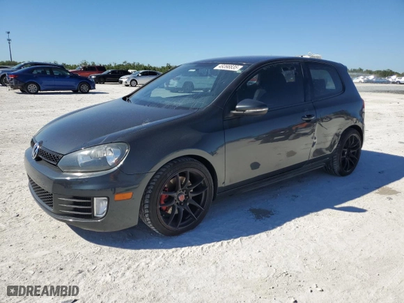 2013 Volkswagen GTI with VIN WVWFV7AJ1DW106097, listed as a Copart auction lot 49398835 with 138,378 mi miles and Salvage Title. Bid and sale history available at carsss.com. Image 1.