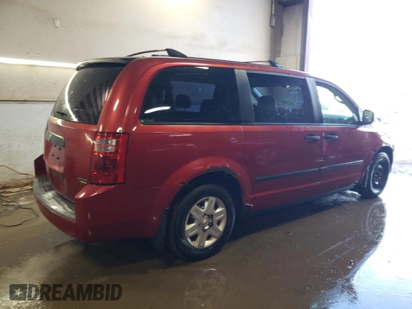2008 Dodge Grand Caravan SE with VIN 1D8HN44H48B122356, listed as a Copart auction lot 85384614 with 130,229 mi miles and Salvage Title. Bid and sale history available at DreamBid. Image 3.
