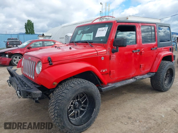 2018 Jeep Wrangler JK Unlimited Sahara with VIN 1C4HJWEG3JL893970, listed as a IAAI auction lot 39530074 with 72,079 mi miles. Bid and sale history available at carsss.com. Image 17.