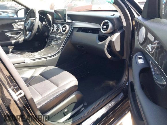2017 Mercedes-Benz C 300 with VIN 55SWF4JB2HU200616, listed as a IAAI auction lot 41965346 with 49,716 mi miles and . Bid and sale history available at carsss.com. Image 5.