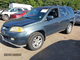 2005 Acura MDX Touring with VIN 2HNYD18725H551865, listed as a IAAI auction lot 42715088 with 206,235 mi miles and . Bid and sale history available at DreamBid. Image 2.