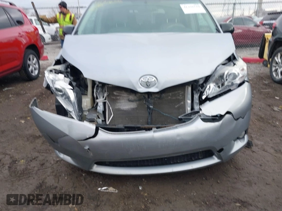 2013 Toyota Sienna XLE with VIN 5TDDK3DC7DS056599, listed as a IAAI auction lot 41736510 with 120,230 mi miles and . Bid and sale history available at DreamBid. Image 6.