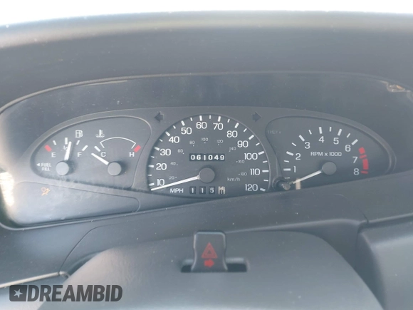 1999 Ford Escort Cool with VIN 3FAKP1134XR146808, listed as a IAAI auction lot 41352376 with 61,049 mi miles and . Bid and sale history available at DreamBid. Image 7.