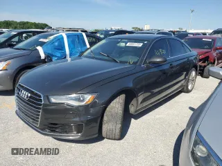 2016 Audi A6 2.0T Premium with VIN WAUCFAFC6GN116204, listed as a Copart auction lot 50001755 with 110,900 mi miles and Clean Title. Bid and sale history available at carsss.com. Image 1.