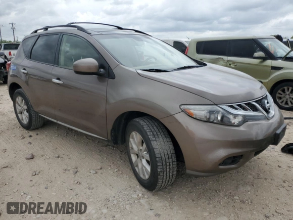 2014 Nissan Murano S with VIN JN8AZ1MU3EW407705, listed as a Copart auction lot 50468245 with 245,722 mi miles and Clean Title. Bid and sale history available at carsss.com. Image 4.