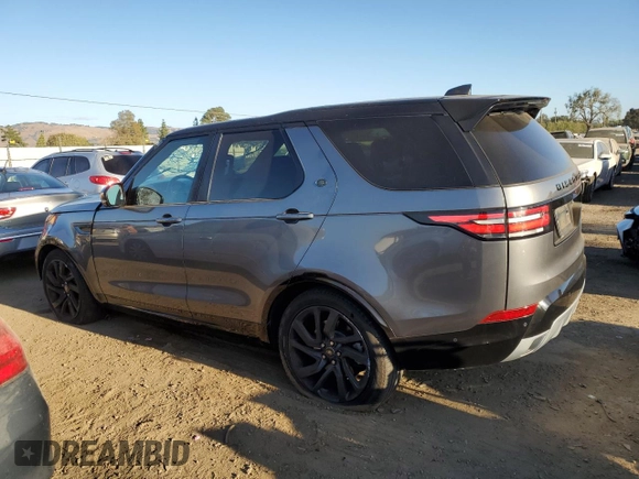 2017 Land Rover Discovery HSE Luxury with VIN SALRHBBV0HA023328, listed as a Copart auction lot 76564334 with 56,693 mi miles and Salvage Title. Bid and sale history available at carsss.com. Image 2.