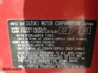 2011 Suzuki Grand Vitara Limited with VIN JS3TE0D75B4100095, listed as a Copart auction lot 44977735 with 95,704 mi miles and Salvage Title. Bid and sale history available at carsss.com. Image 13.