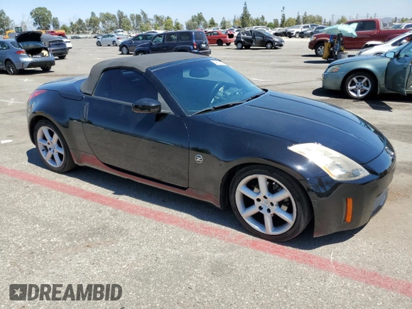 2004 Nissan 350Z Touring with VIN JN1AZ36A34T010010, listed as a Copart auction lot 64837084 with 97,180 mi miles and Salvage Title. Bid and sale history available at carsss.com. Image 4.