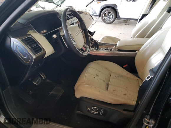 2018 Land Rover Range Rover Sport HSE Dynamic with VIN SALWV2SV0JA698405, listed as a Copart auction lot 54388555 with Not provided miles and Salvage title. Bid and sale history available at DreamBid. Image 7.