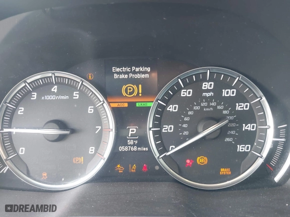 2018 Acura MDX with VIN 5J8YD4H34JL007970, listed as a IAAI auction lot 41577078 with 58,768 mi miles. Bid and sale history available at carsss.com. Image 7.