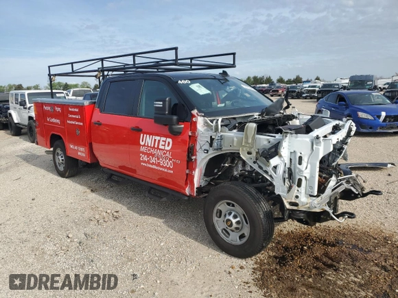 2024 Chevrolet Silverado 1500 with VIN 1GB4WLE76RF379785, listed as a Copart auction lot 50185465 with 3,851 mi miles and Salvage Title. Bid and sale history available at DreamBid. Image 4.