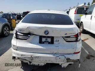 2017 BMW 5 Series GT 535i with VIN WBA5M2C59HG499197, listed as a Copart auction lot 57778334 with 52,552 mi miles and Salvage Title. Bid and sale history available at carsss.com. Image 6.