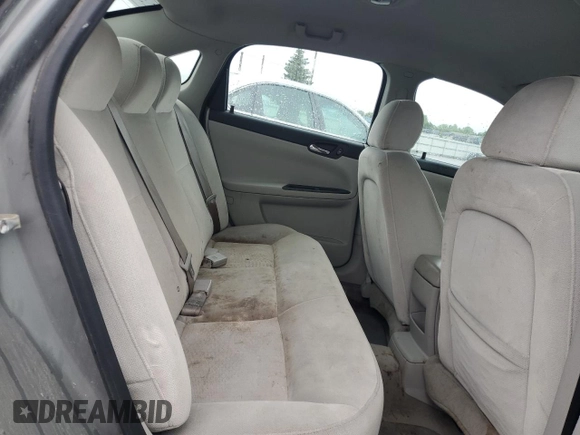 2008 Chevrolet Impala LS z VIN 2G1WB55K689159532, wystawiony jako Copart lot #60697335 z przebiegiem 168 192 mil mil oraz Czysty tytuł • Clean title. Historia ofert i sprzedaży dostępna na DreamBid. Obrazek 10.