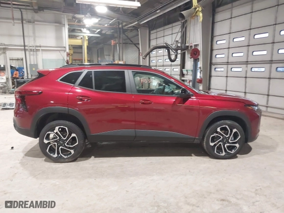 2025 Chevrolet Trax 2RS with VIN KL77LJEP6SC089699, listed as a IAAI auction lot 41533921 with 3,353 mi miles. Bid and sale history available at carsss.com. Image 13.