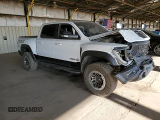 2021 Ram 1500 TRX with VIN 1C6SRFU94MN764282, listed as a Copart auction lot 50381635 with 0 mi miles and Salvage Title. Bid and sale history available at carsss.com. Image 4.