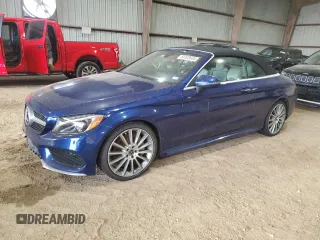 2018 Mercedes-Benz C 300 with VIN WDDWK4JBXJF633105, listed as a Copart auction lot 66503934 with 96,268 mi miles and Salvage Title. Bid and sale history available at DreamBid. Image 1.