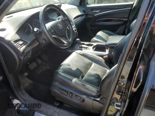 2014 Acura MDX Advance with VIN 5FRYD4H83EB041321, listed as a Copart auction lot 53057295 with Not Provided miles and Salvage Title. Bid and sale history available at DreamBid. Image 7.