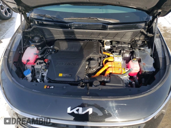 2024 Kia Niro EX Touring with VIN KNDCR3LE8R5152863, listed as a Copart auction lot 86827274 with 16 mi miles and Salvage Title. Bid and sale history available at carsss.com. Image 11.