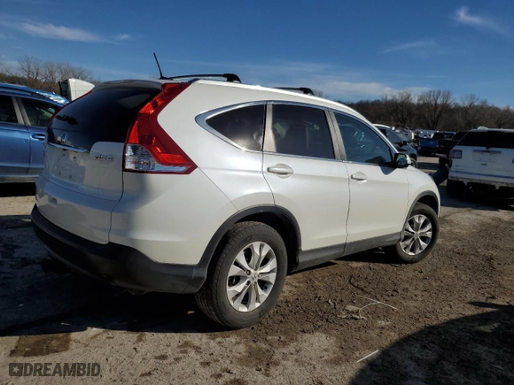 2014 Honda CR-V EX-L with VIN 5J6RM4H70EL038882, listed as a Copart auction lot 46943695 with 98,979 mi miles and Salvage Title. Bid and sale history available at carsss.com. Image 3.