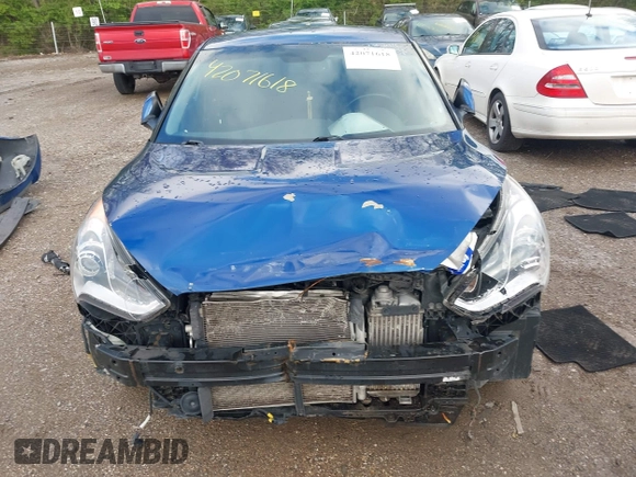 2015 Hyundai Veloster Turbo with VIN KMHTC6AE1FU241662, listed as a IAAI auction lot 42071618 with Not provided miles and . Bid and sale history available at DreamBid. Image 11.
