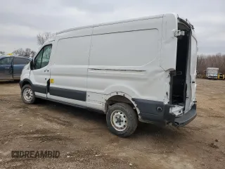 2018 Ford Transit с VIN 1FTYE2CM8JKB52614, выставлен на аукционе Copart как лот 84017114 с пробегом 32 346 миль миль и Чистый • Clean title. История ставок и продаж доступна на DreamBid. Изображение 2.