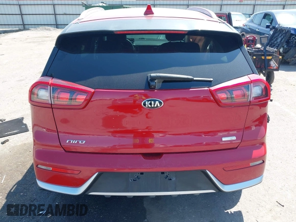 2018 Kia Niro LX with VIN KNDCB3LC3J5143382, listed as a IAAI auction lot 41956531 with 69,868 mi miles. Bid and sale history available at carsss.com. Image 16.