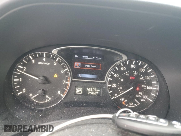 2015 Nissan Pathfinder SL with VIN 5N1AR2MM0FC632664, listed as a Copart auction lot 57969765 with 72,975 mi miles and Salvage title. Bid and sale history available at DreamBid. Image 9.