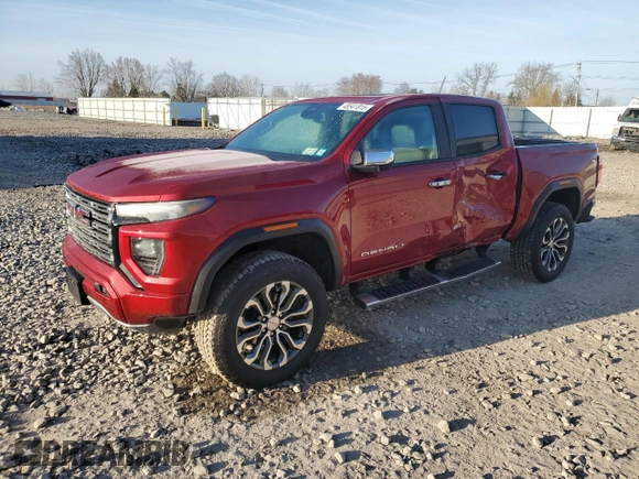 2024 GMC Canyon 4WD Denali with VIN 1GTP6FEK0R1254387, listed as a Copart auction lot 48541815 with 6,594 mi miles and Salvage Title. Bid and sale history available at carsss.com. Image 1.