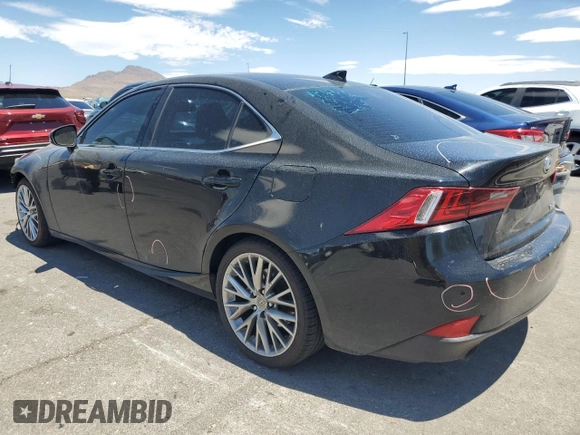 2015 Lexus IS 250 с VIN JTHBF1D20F5054966, выставлен на аукционе Copart как лот 63706685 с пробегом 134 149 миль миль и Списание • Salvage title. История ставок и продаж доступна на DreamBid. Изображение 2.