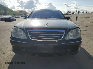2004 Mercedes-Benz S 55 AMG with VIN WDBNG74J54A407159, listed as a Copart auction lot 51327975 with 129,074 mi miles and Salvage Title. Bid and sale history available at DreamBid. Image 5.