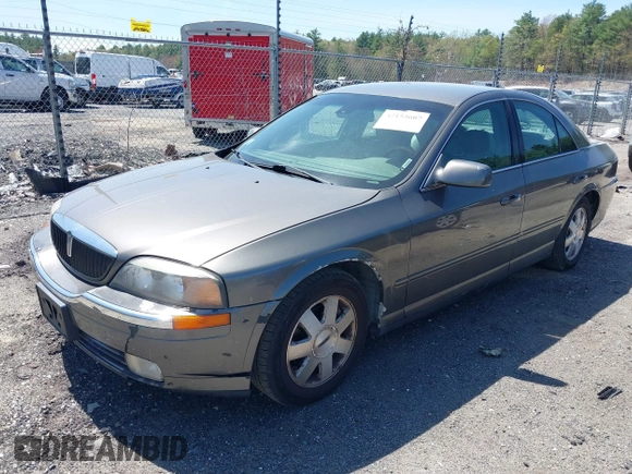 2002 Lincoln LS w/Base Pkg with VIN 1LNHM87A22Y692752, listed as a IAAI auction lot 42155607 with 119,476 mi miles. Bid and sale history available at carsss.com. Image 2.