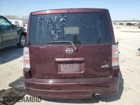2004 Scion xB with VIN JTLKT324540134319, listed as a Copart auction lot 52336055 with Not Provided miles and Salvage Title. Bid and sale history available at DreamBid. Image 6.