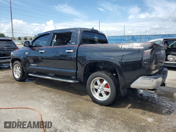 2017 Toyota Tundra 2WD SR5 with VIN 5TFEW5F16HX219050, listed as a Copart auction lot 70095034 with 143,811 mi miles and Salvage Title. Bid and sale history available at carsss.com. Image 2.