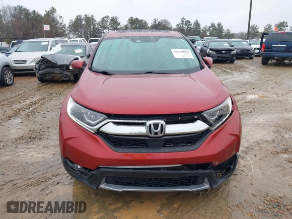 2017 Honda CR-V EX-L with VIN 5J6RW2H84HL050884, listed as a IAAI auction lot 41249064 with 62,386 mi miles. Bid and sale history available at carsss.com. Image 12.